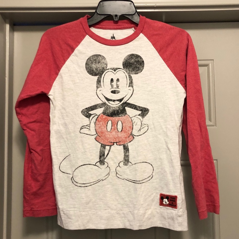 Kids Disney Parks Mickey Mouse shirt size L